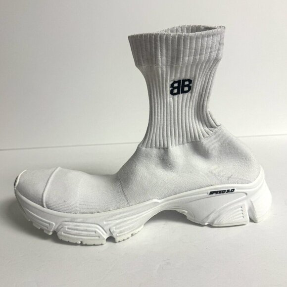 Balenciaga Womens Speed 3.0 Sneaker White Size EU39 US9